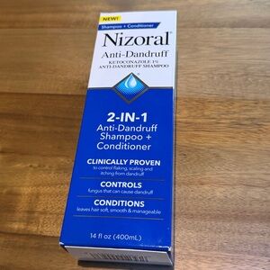Nizoral 2-in-1 Anti Dandruff Shampoo and Conditioner, 14 Fl Oz